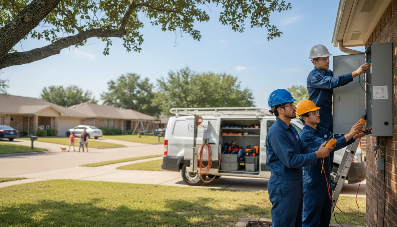 Certified electrician providing emergency electrical services in Saint Johns, OH